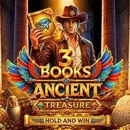 3 Books of Ancient Treasure (Hold and Win)